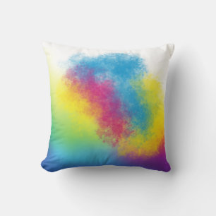 colour flash cushion
