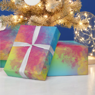 colour flash wrapping paper