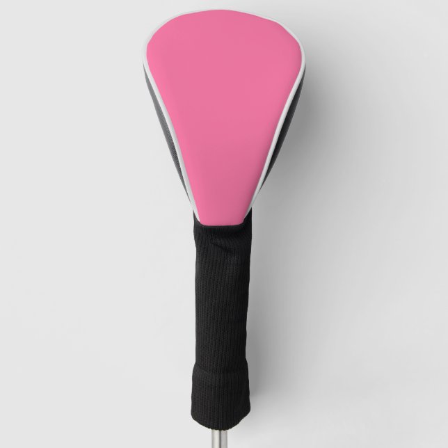 colour French pink Golf Head Cover (Front)