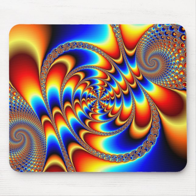 Colour Fun - Fractal Mouse Pad (Front)