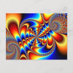 Colour Fun - Fractal Postcard