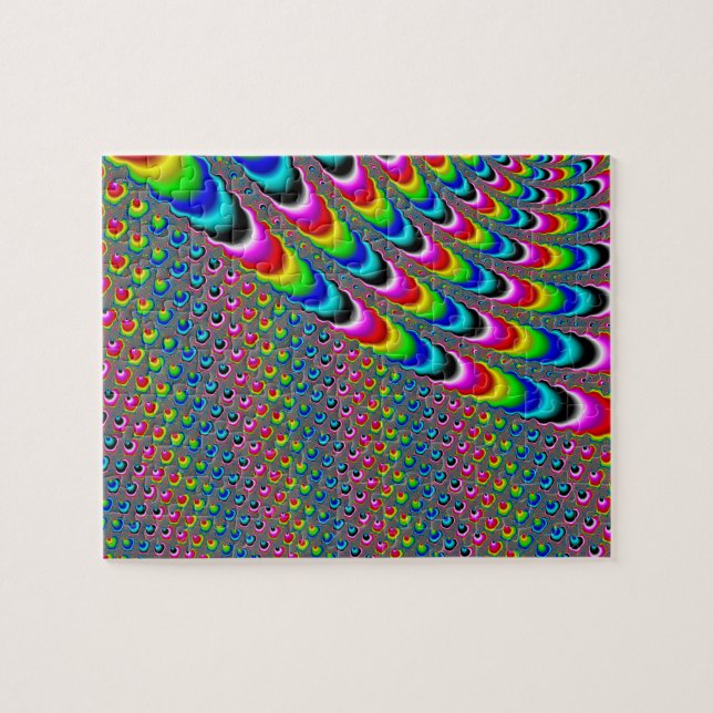 Colour Game - Fractal Art Jigsaw Puzzle (Horizontal)