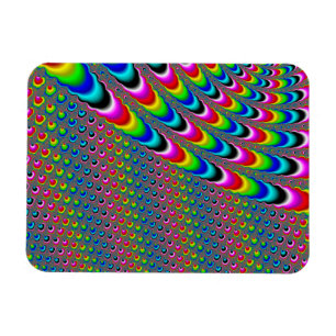 Colour Game - Fractal Art Magnet