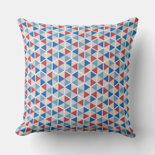 Colour Geometric Honeycomb Pattern 05 Cushion