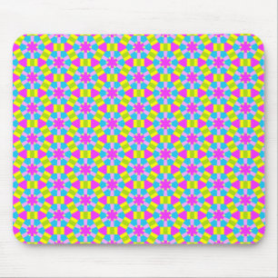 Colour Geometric Pattern 02 Mouse Pad