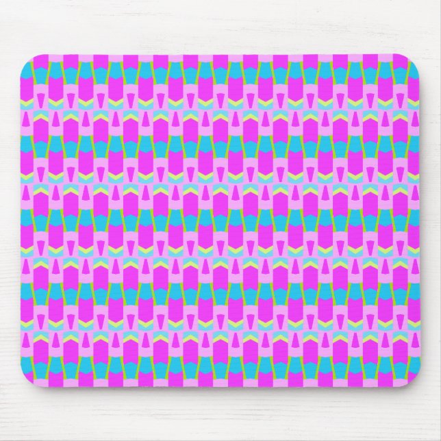 Colour Geometric Pattern 03 Mouse Pad (Front)