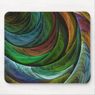 Colour Glory Abstract Art Mousepad