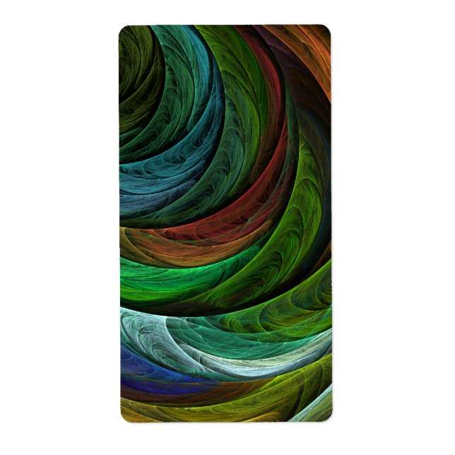 Colour Glory Modern Abstract Art Pattern Elegant (Front)