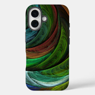 Colour Glory Modern Abstract Art Pattern Elegant iPhone 16 Case