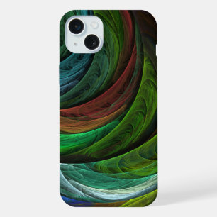 Colour Glory Modern Abstract Art Pattern Elegant iPhone 15 Plus Case