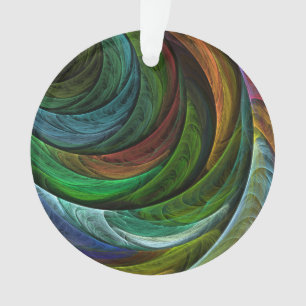 Colour Glory Modern Abstract Art Pattern Elegant Ornament