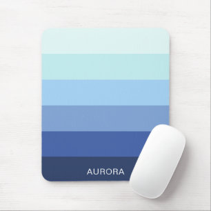 Colour Gradient Back to School - Custom Name  Mouse Pad