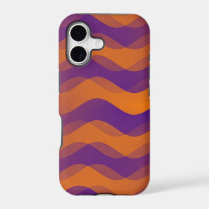 Colour Gradients Waves - orange violet