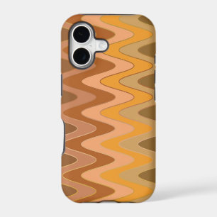 Colour Gradients ZigZag Waves - brown
