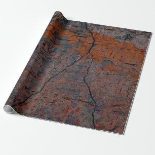 Colour grunge wall background. Various colour patt Wrapping Paper