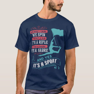 Colour Guard Band Marching girl T-Shirt