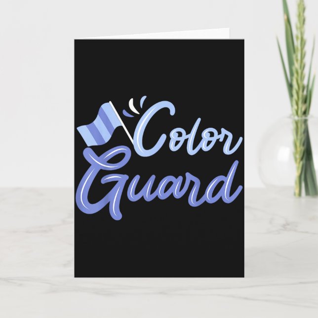 Colour Guard  Card (Front)
