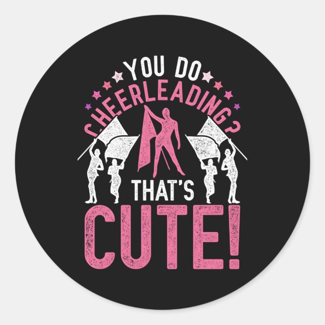 Colour Guard Colorguard Classic Round Sticker (Front)