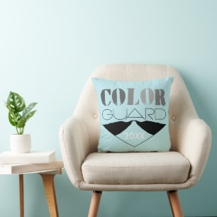 Colour Guard Customisable With Year Throw Pillow