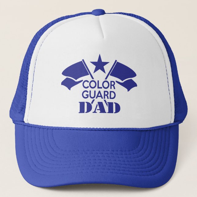 Colour Guard Dad Trucker Hat (Front)