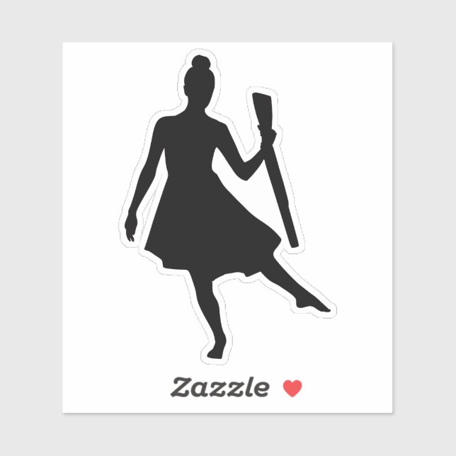 Colour Guard Dancer with Rifle (Sheet)