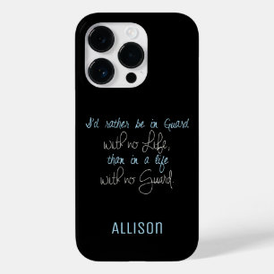 Colour Guard I'd Rather Be In Guard With Name Case-Mate iPhone 14 Pro Case