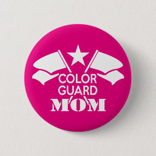 Colour Guard Mum 6 Cm Round Badge