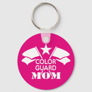 Colour Guard Mum Key Ring