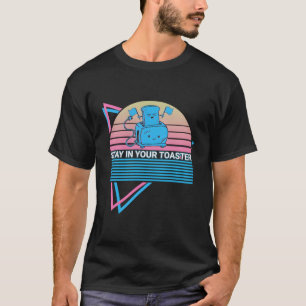 Colour Guard Retro Stay In Your Toaster T-Shirt