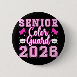 Colour Guard Senior 2026 Cl Of 2026 Colour Guard S 6 Cm Round Badge