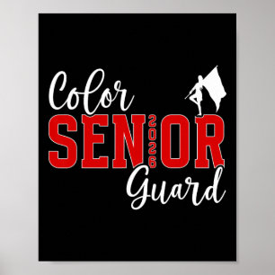 Colour Guard Senior 2026 Cl Of 2026 Senior Colour  Poster