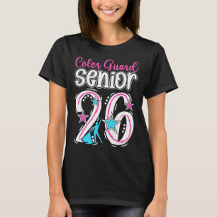 Colour Guard Senior 2026 Graduation Senior Colour T-Shirt