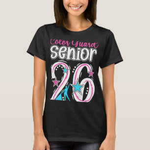 Colour Guard Senior 2026 Graduation Senior Colour T-Shirt