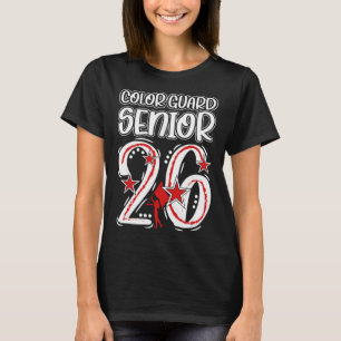 Colour Guard Senior 2026 Graduation Senior Colour  T-Shirt