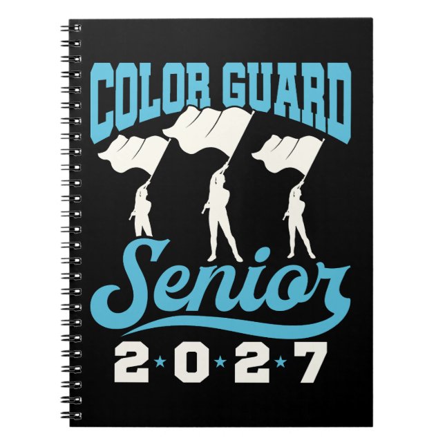 Colour Guard Senior 2027 Notebook (Front)
