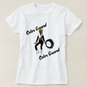 Colour Guard T-Shirt Black White