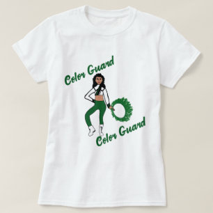 Colour Guard T-Shirt Green White