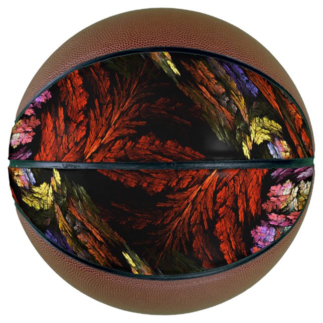 Colour Harmony Abstract Art Basketball (Front)