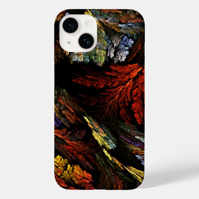 Colour Harmony Abstract Art Case-Mate iPhone Case (Back)
