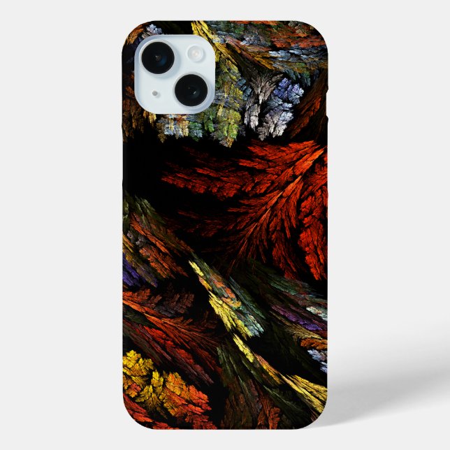 Colour Harmony Abstract Art Case-Mate iPhone Case (Back)