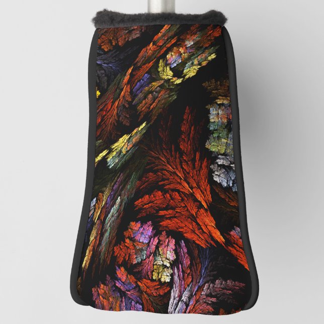 Colour Harmony Abstract Art Golf Head Cover (Rotate 90)