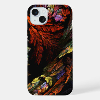 Colour Harmony Abstract Art iPhone 15 Plus Case