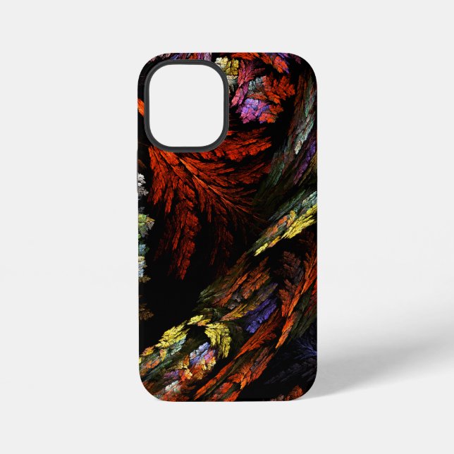 Colour Harmony Abstract Art iPhone Case (Back)