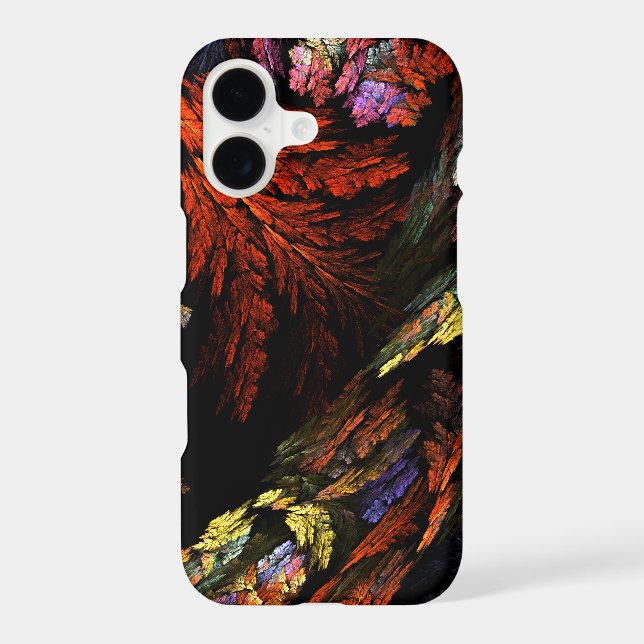 Colour Harmony Abstract Art iPhone Case (Back)