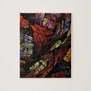 Colour Harmony Abstract Art Jigsaw Puzzle
