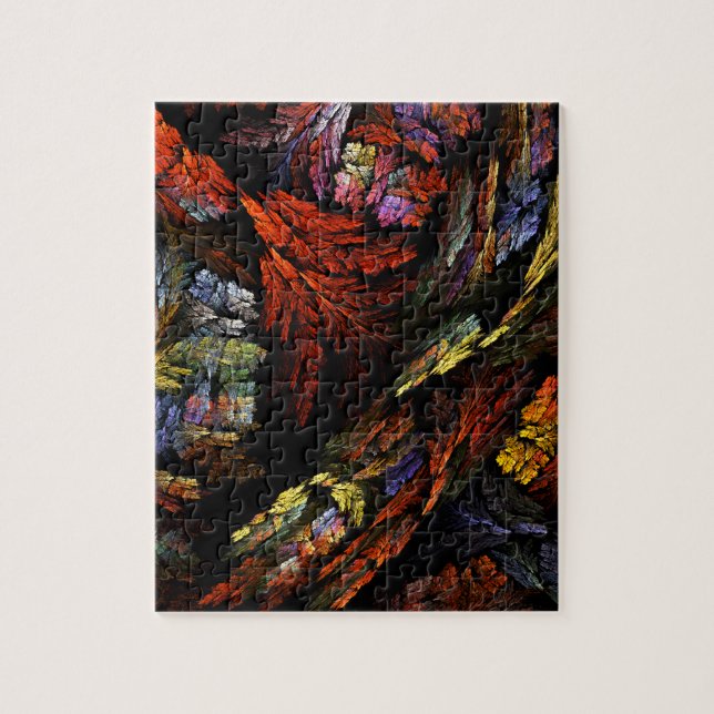 Colour Harmony Abstract Art Jigsaw Puzzle (Vertical)