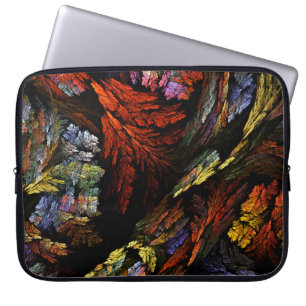 Colour Harmony Abstract Art Laptop Sleeve