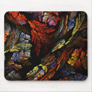 Colour Harmony Abstract Art Mousepad