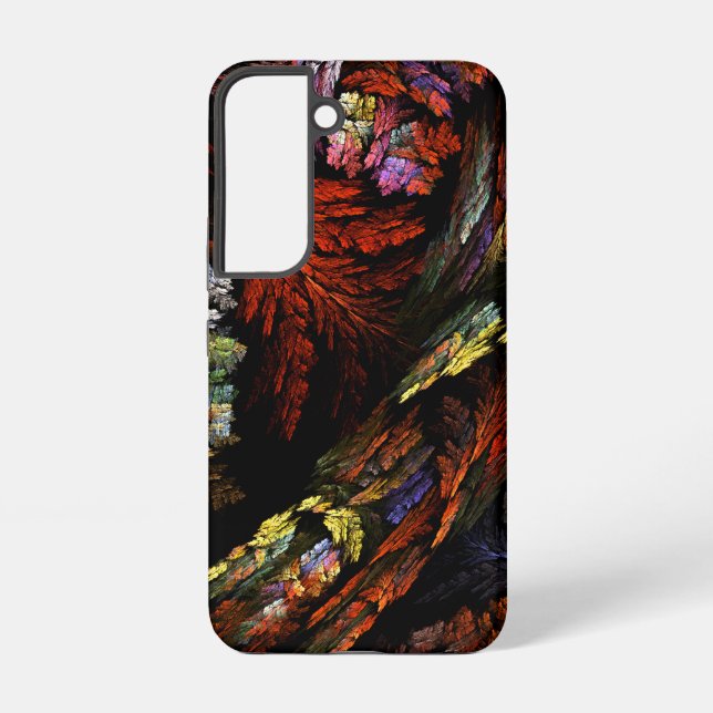 Colour Harmony Abstract Art Samsung Galaxy S22 Case (Back)