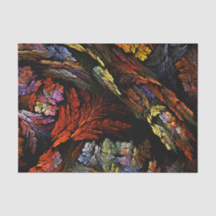 Colour Harmony Abstract Art Tissue Paper